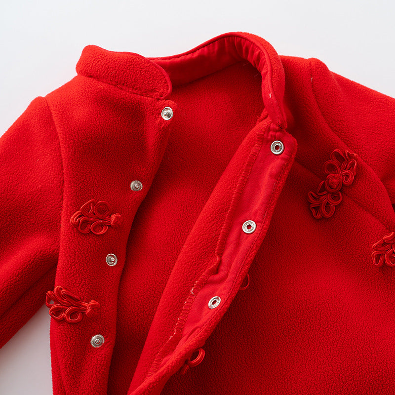 Girl's winter dress Pink