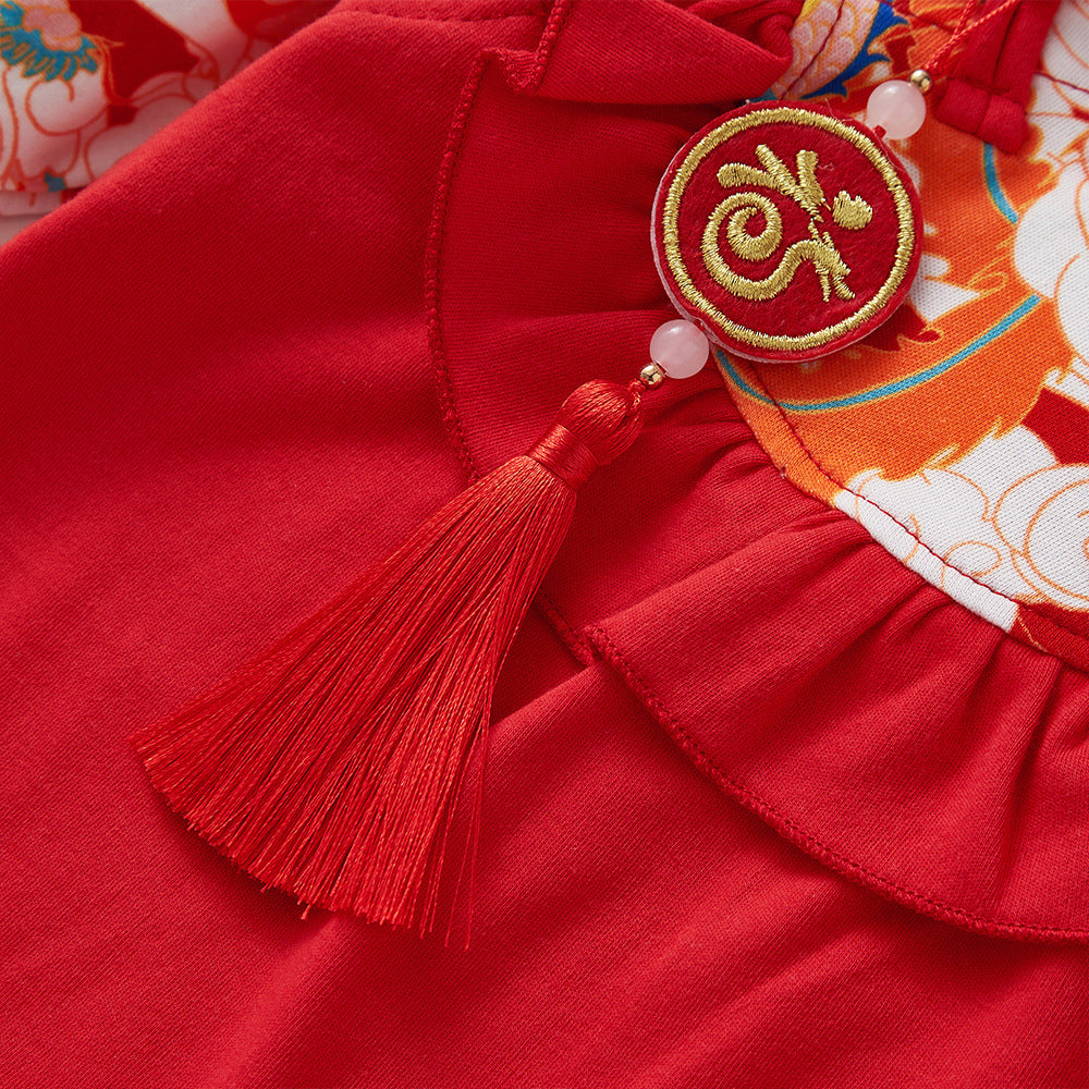 Baby Girl Qipao romper Chinese New year