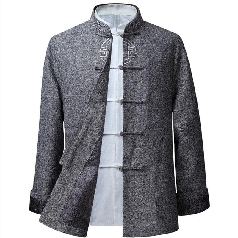 Three Color Men’s Jacket Tang Jacket Chinese Wedding