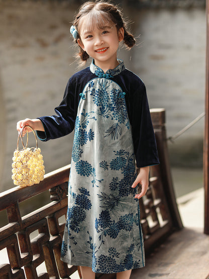 Girl Qipao Dress Chinese New Year