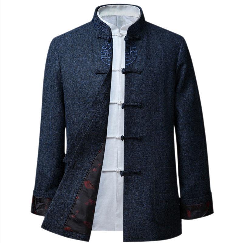 Three Color Men’s Jacket Tang Jacket Chinese Wedding