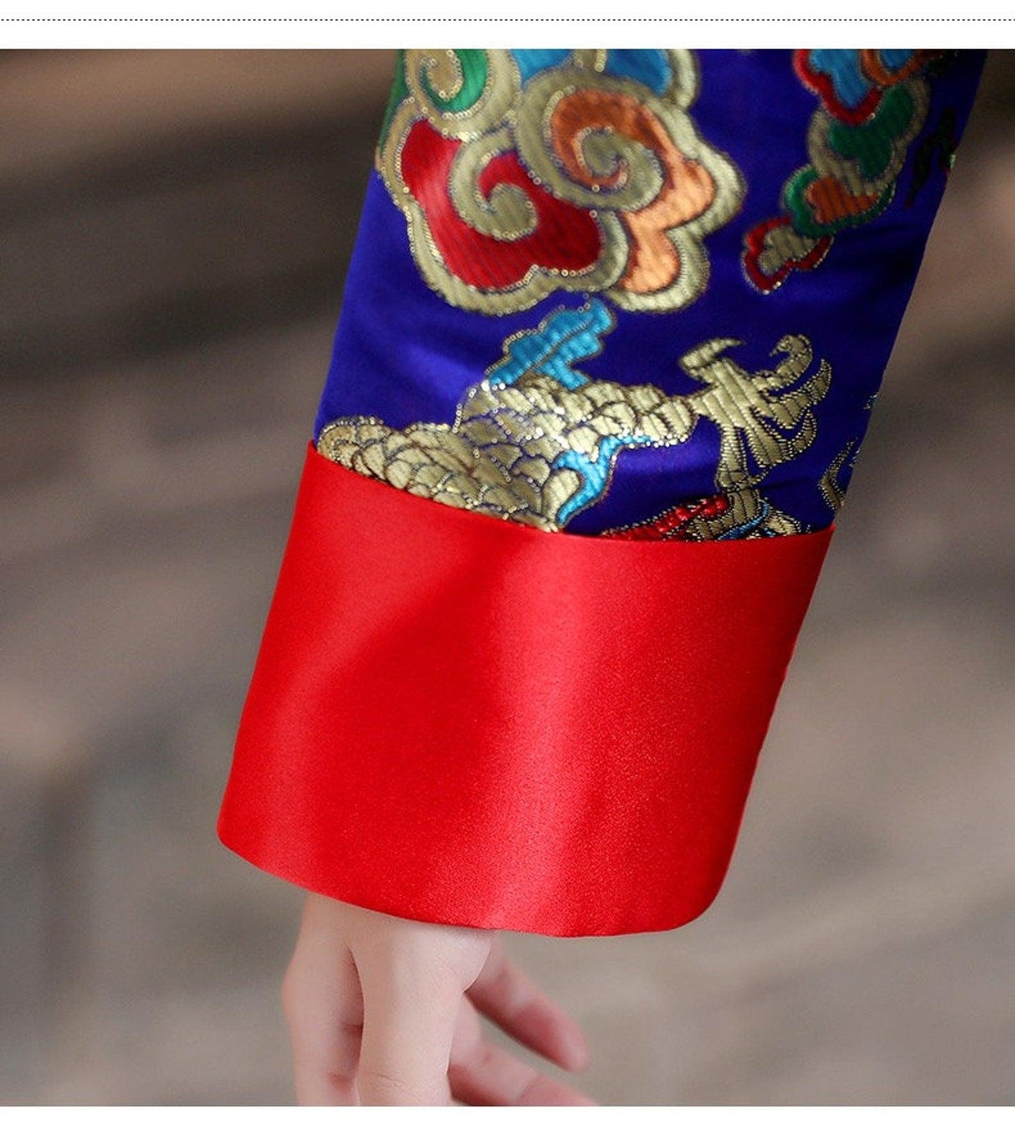 Boy's Chinese New Year Jacket Dragon pattern