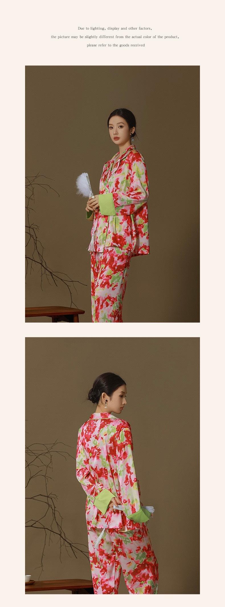 New Chinese Style Pajama Set