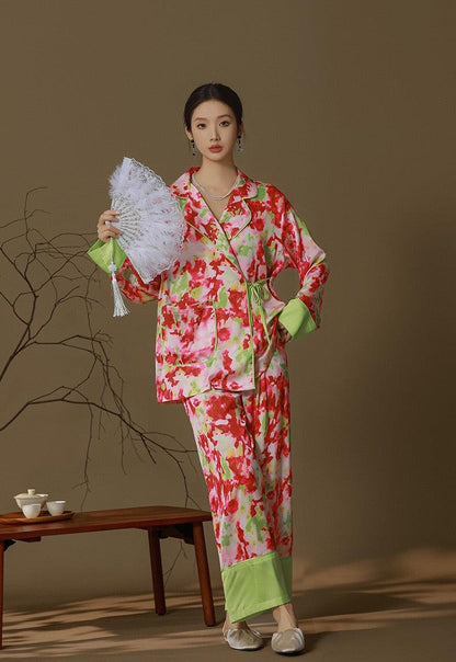 New Chinese Style Pajama Set