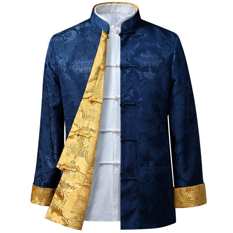 10 Colors Reversible Tang-Style Jacket Silk-Like