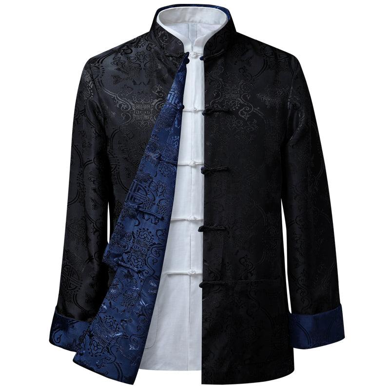 10 Colors Reversible Tang-Style Jacket Silk-Like