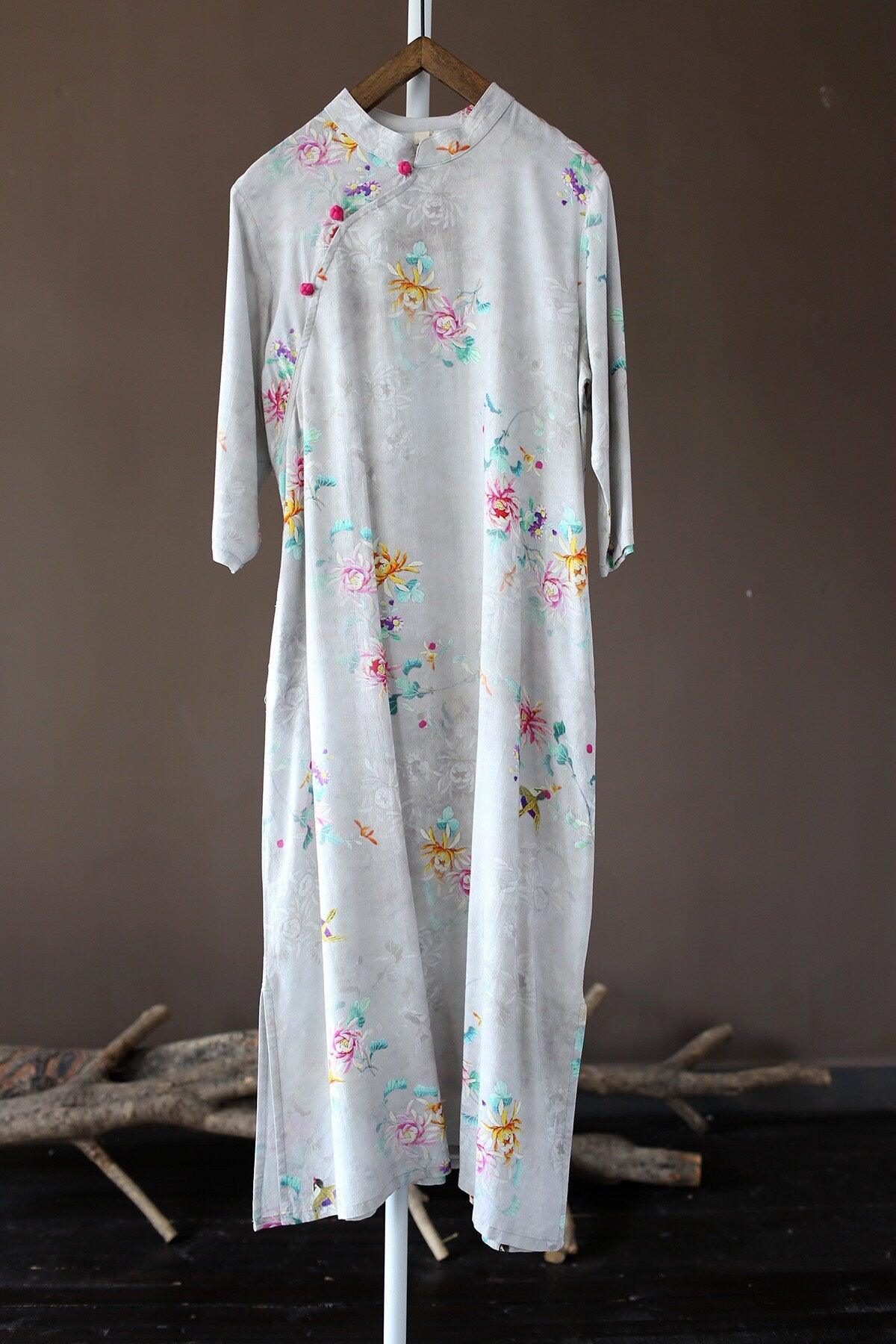 Women's Linen and Cotton Dress