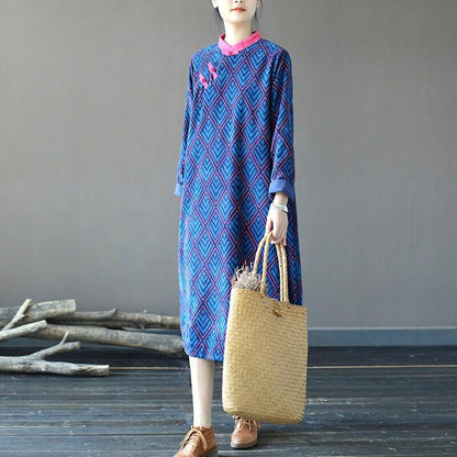 Women's corduroy Loose Dress