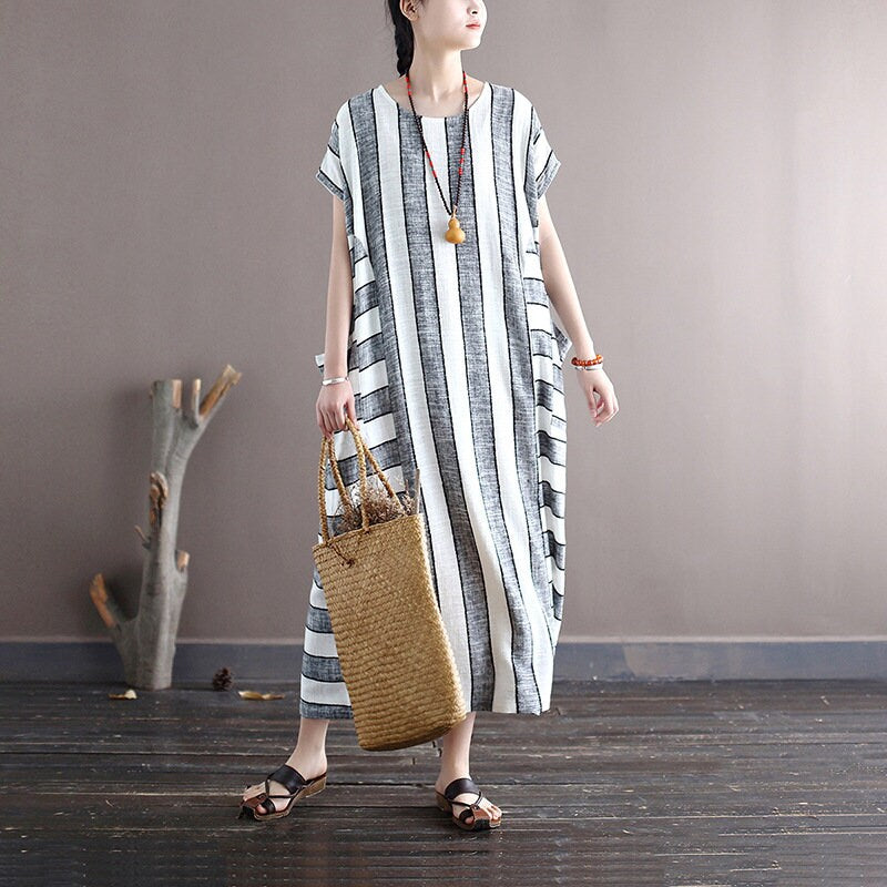 Linen Dress Loose Dress