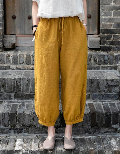 Cotton Linen Pants