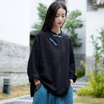 Three color Linen Shirt