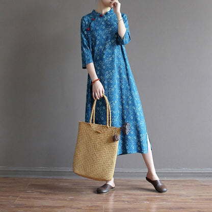 Linen and Cotton Dress