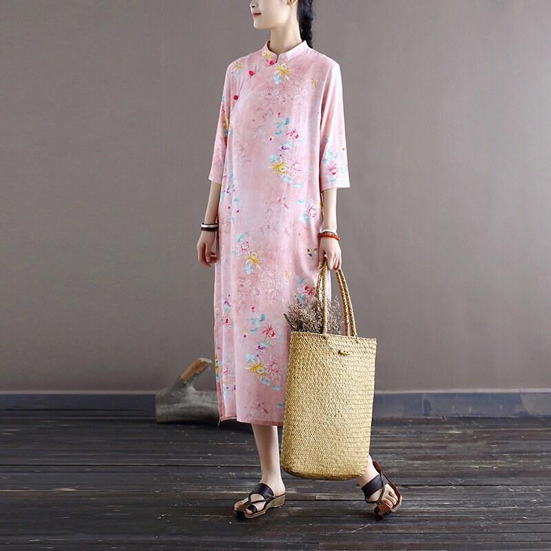 Women's Linen and Cotton Dress