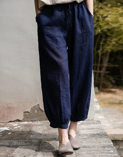 Cotton Linen Pants