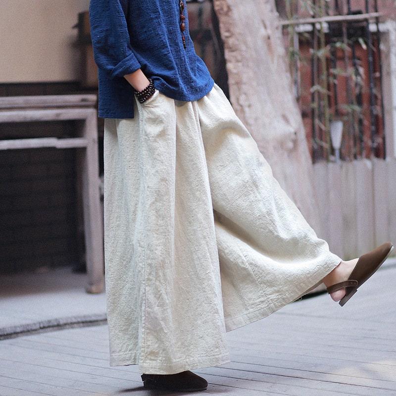 Cotton Linen Pants