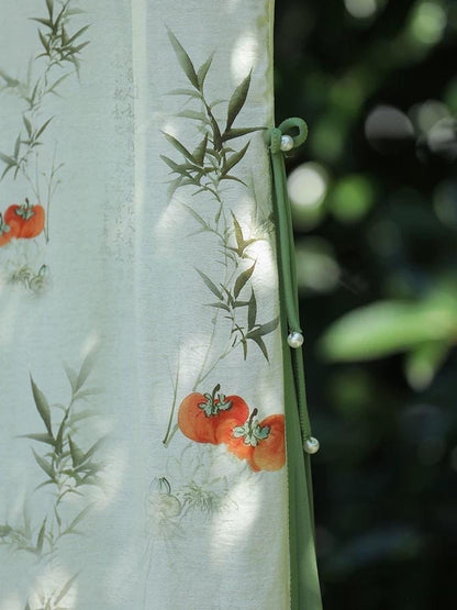 Chinese Light Green Cheongsam